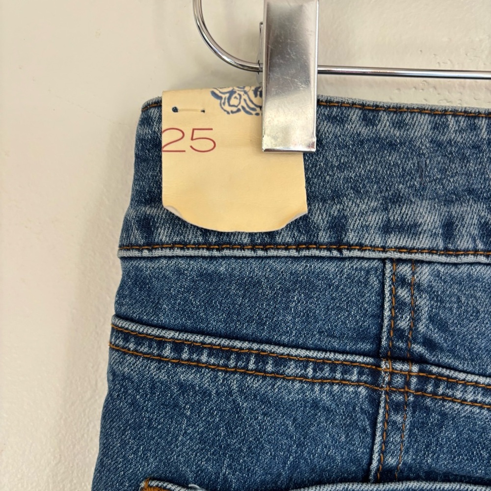 NWT! Pilcro Anthropologie Retro High-rise Flare Jeans Size 25 - Picture 12 of 12